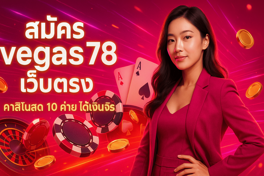 สมัคร vegas78 เว็บตรง